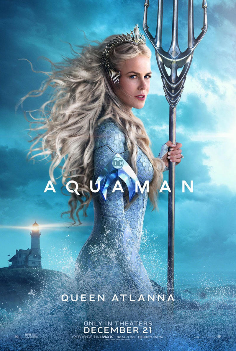 Nicole Kidman as Queen Atlanna in Aquaman